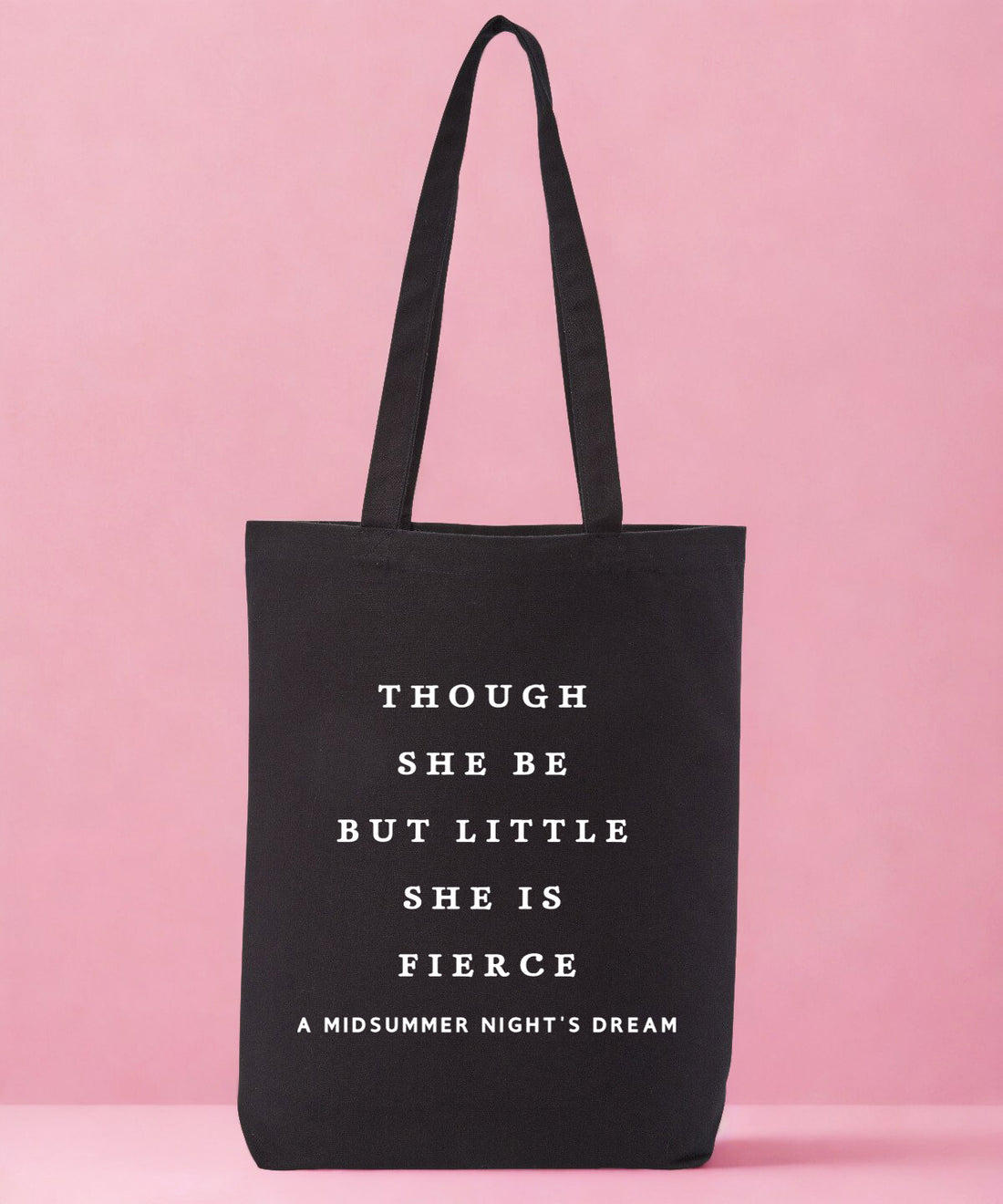 She Is Fierce Recycled Cotton Tote Bag