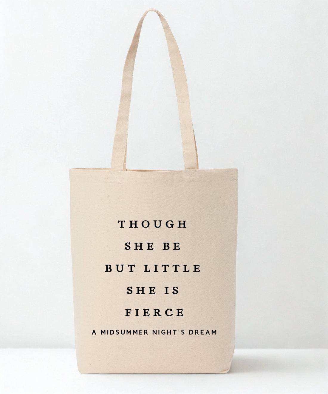 She Is Fierce Recycled Cotton Tote Bag