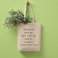 She Is Fierce Recycled Cotton Tote Bag
