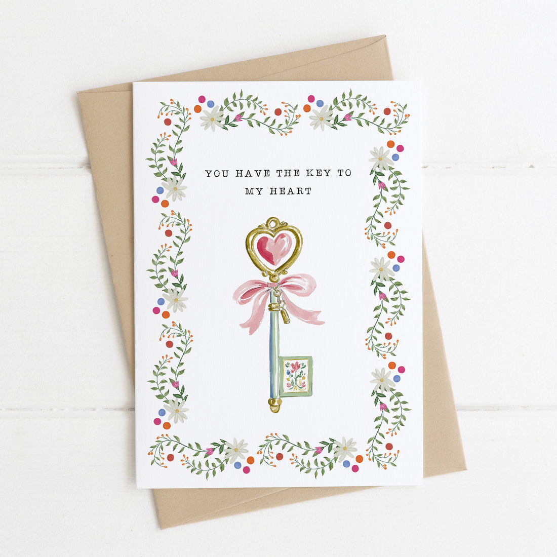 The Key To My Heart Card