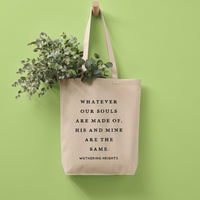 Whatever Our Souls Recycled Cotton Tote Bag