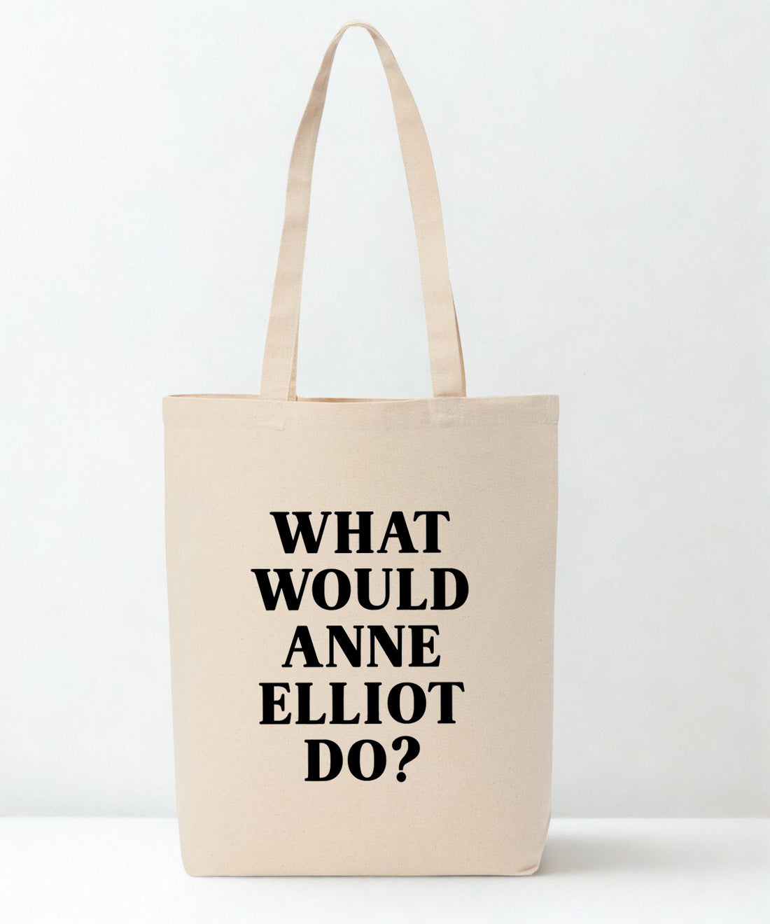 What Would Anne Elliot Do Recycled Cotton Tote Bag