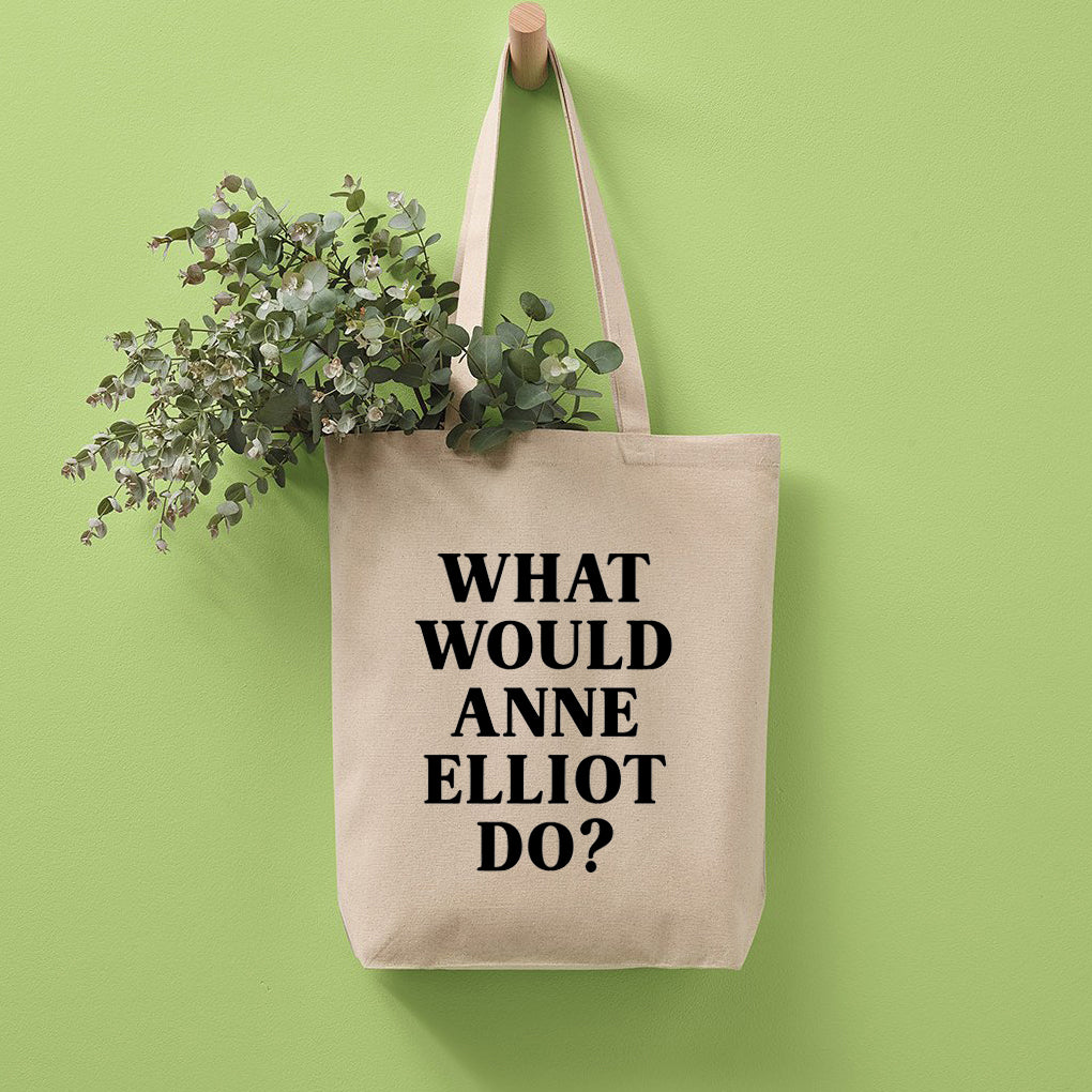 What Would Anne Elliot Do Recycled Cotton Tote Bag