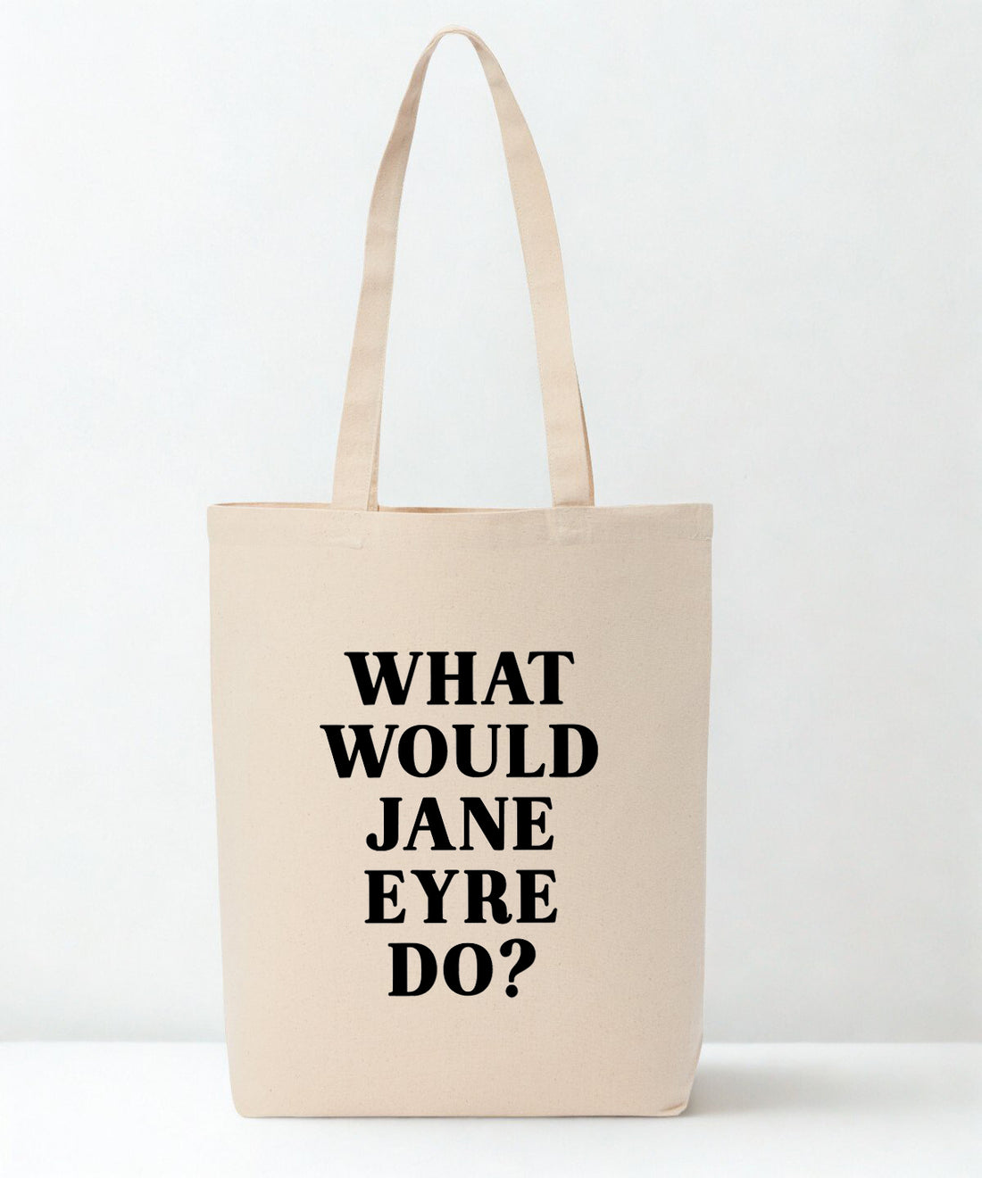 What Would Jane Eyre Do Recycled Cotton Tote Bag