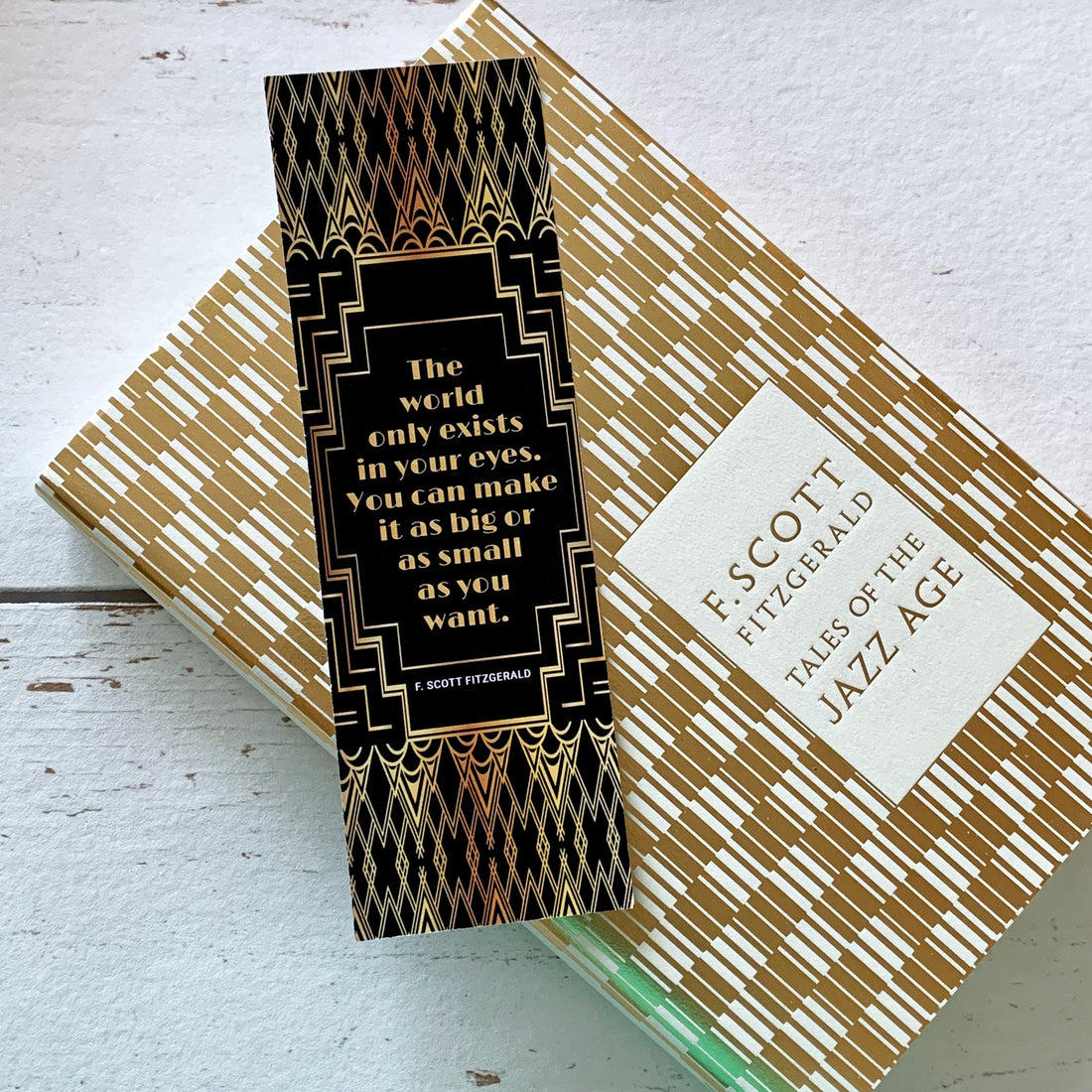F. Scott Fitzgerald Bookmark Set