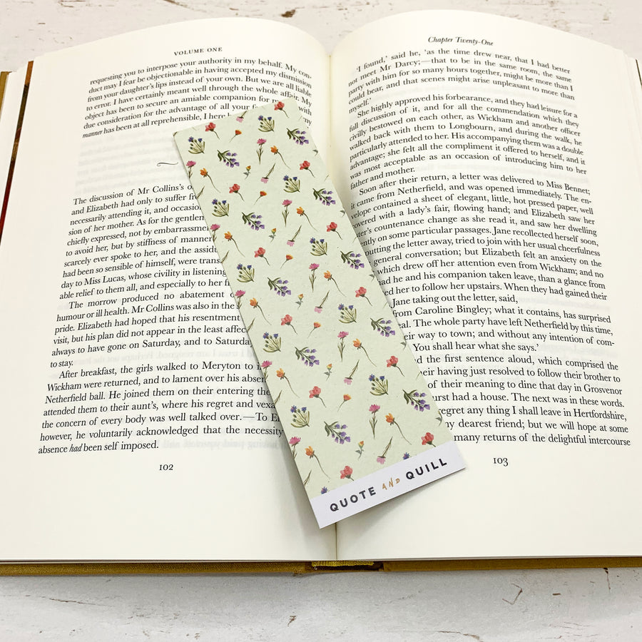 Pride and Prejudice - 'There Is No Enjoyment Like Reading' Bookmark