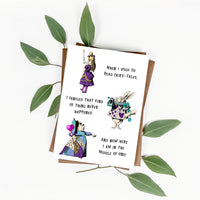 Alice's Adventures In Wonderland - 'Fairy Tales' Literary Quote Card