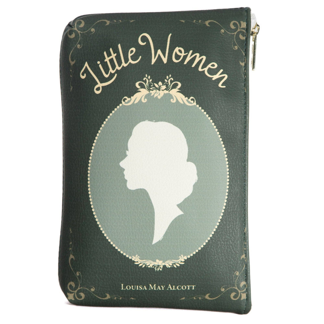 Little Women Green Book Pouch Purse