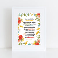 The Great Gatsby - 'And So With The Sunshine' Print
