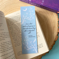 Jane Eyre - 'I Am No Bird' Bookmark