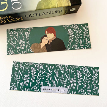 Jamie and Claire Fraser Bookmark