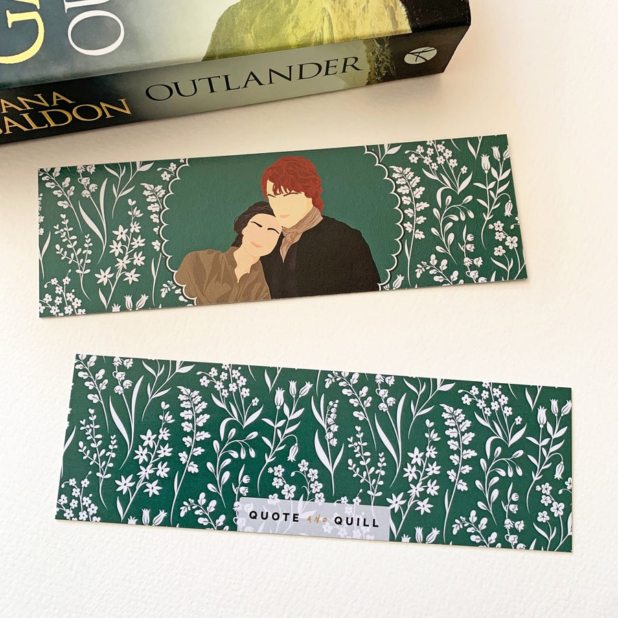Jamie and Claire Fraser Bookmark