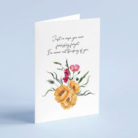 Virginia Woolf - 'I'm Never Not Thinking Of You' Literary Quote Card