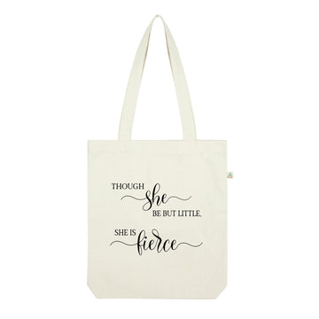 A Midsummer Night's Dream - 'She Is Fierce' Recycled Tote Bag