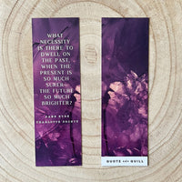 Jane Eyre - 'Past, Present, Future' Bookmark