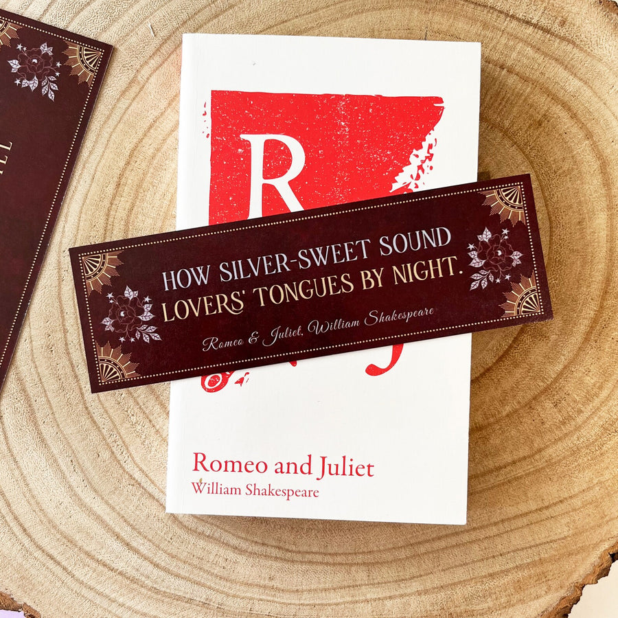 Romeo and Juliet - 'How Silver-Sweet' Bookmark