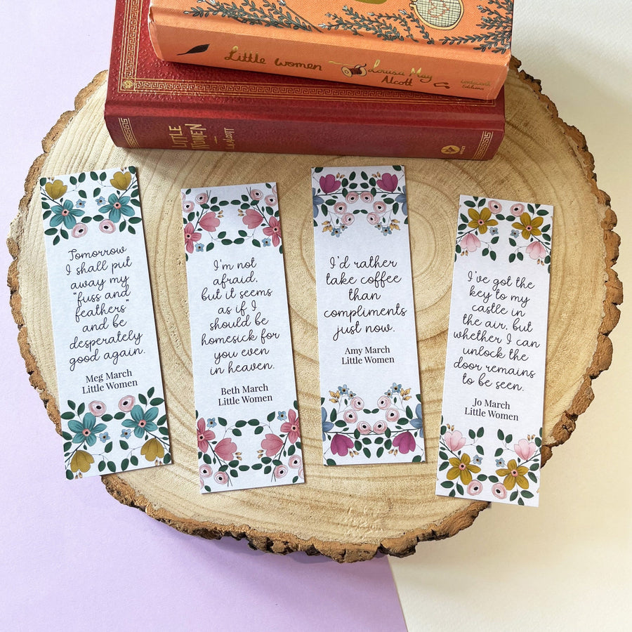 Little Women - March Sisters Bookmark Set