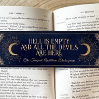 The Tempest - 'Hell Is Empty' Bookmark