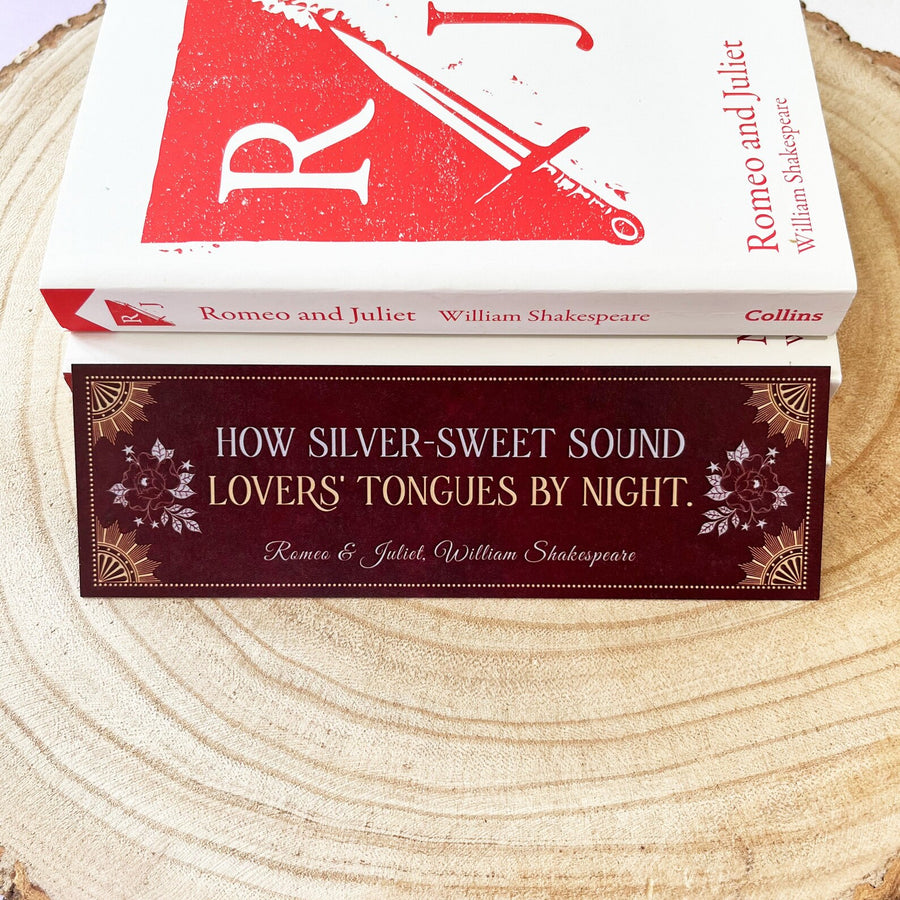 Romeo and Juliet - 'How Silver-Sweet' Bookmark