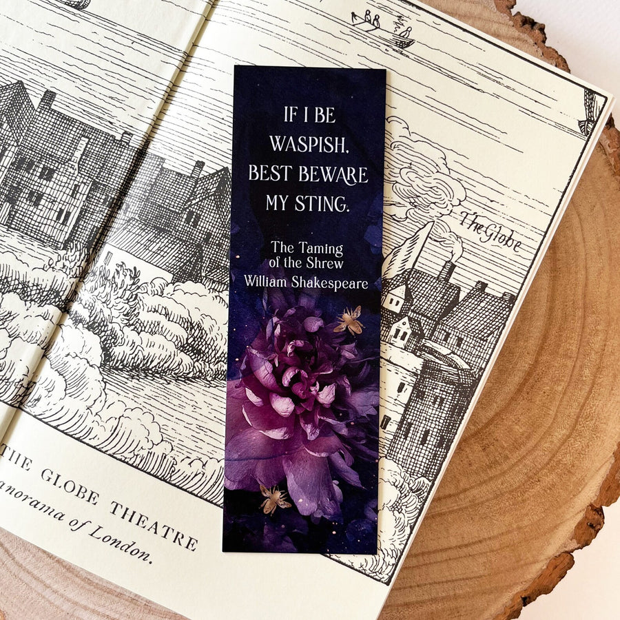 The Taming of the Shrew - 'If I Be Waspish' Bookmark