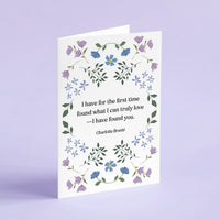 Jane Eyre - 'What I Can Truly Love' Literary Quote Card