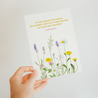 Little Women - 'Hearts, Like Flowers' Postcard