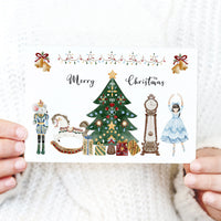 Festive Nutcracker Christmas Card