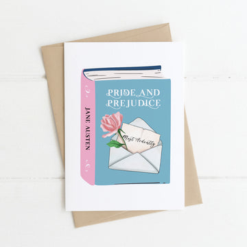 Pride and Prejudice Book Card