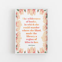 Little Women - 'The Wilderness Of Books' Print